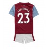 Aston Villa Philippe Coutinho #23 Hemmaställ Barn 2022-23 Korta ärmar (+ Korta byxor)